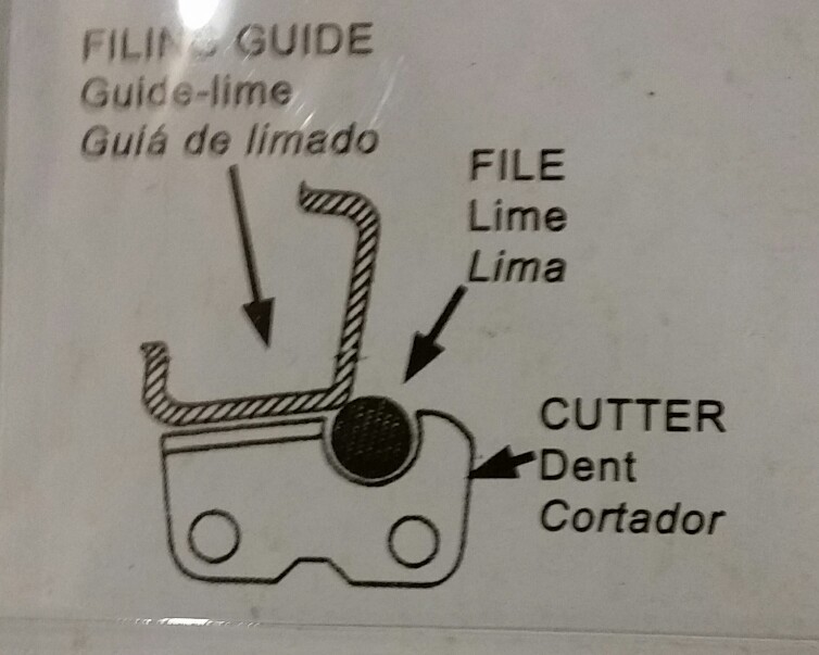 CHAINSAW SHARPENING FILE GUIDE 7/32 USE WITH 3/8 & .404 CHAIN VERY EASY TO USE gallery