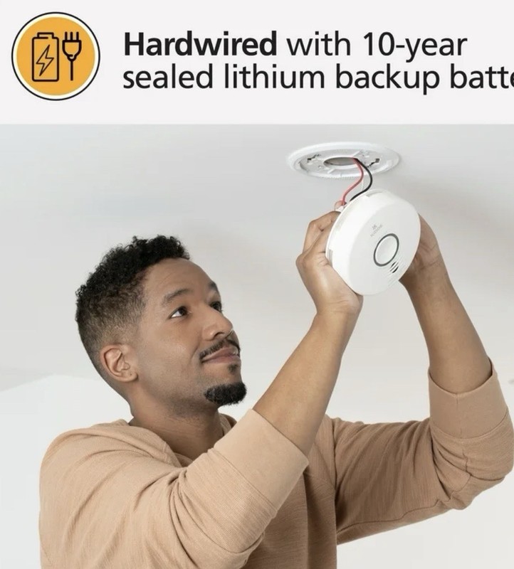 Kidde Hardwired Smoke Detector with Smart Features and Voice Alerts Wi-Fi Enable gallery