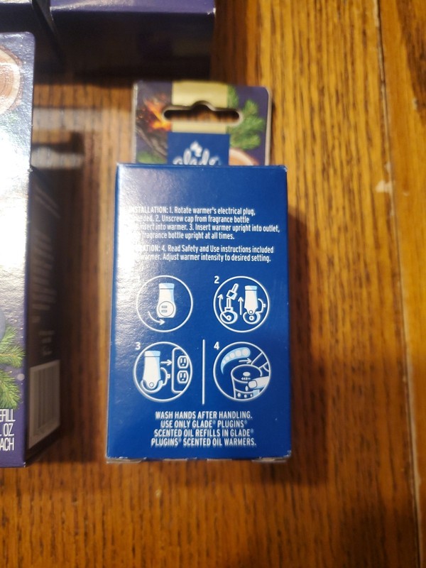 Glade Plugins Scented Oil Refills - Embers & Sandalwood Limited Edition Lot Of 9 gallery