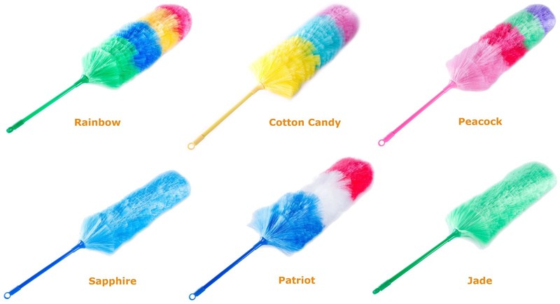 Kitchen + Home Large Static Duster - 27" Washable Synthetic Feather Duster gallery