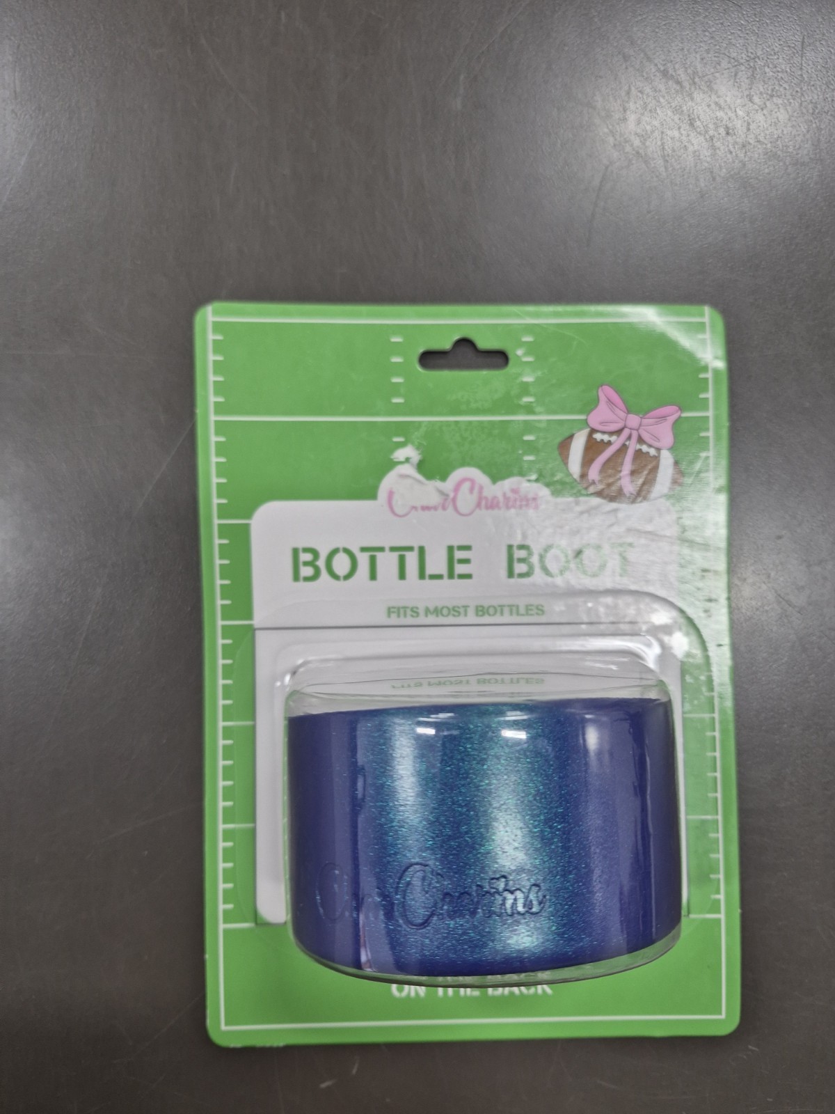 CharCharms Bottle Boot Sparkle Blue Purple gallery