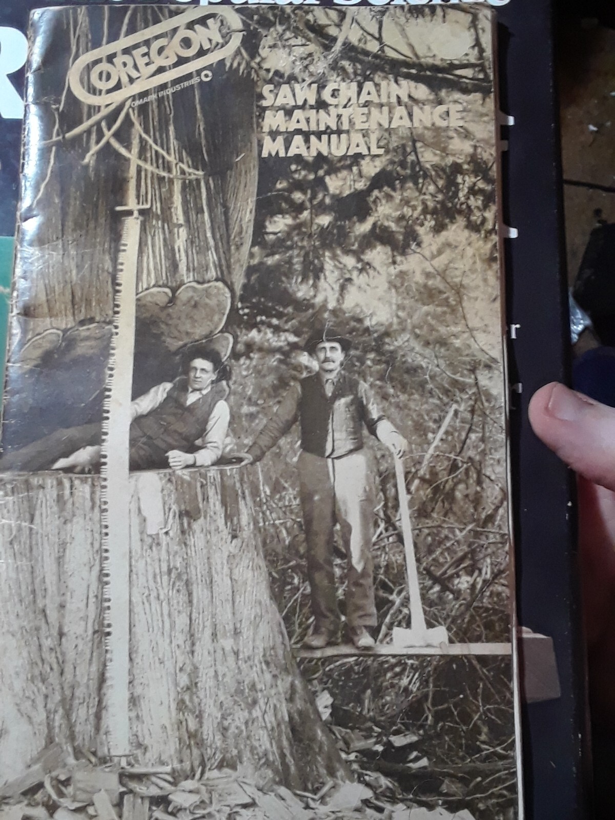 VINTAGE OREGON SAW CHAIN USER'S OWNER'S MAINTENENCE MANUAL REFERENCE REPAIR gallery