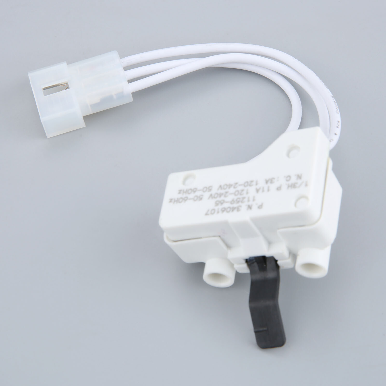 Dryer Door Switch Assembly Replacement for Whirlpool, Kenmore, Maytag 3406107 gallery