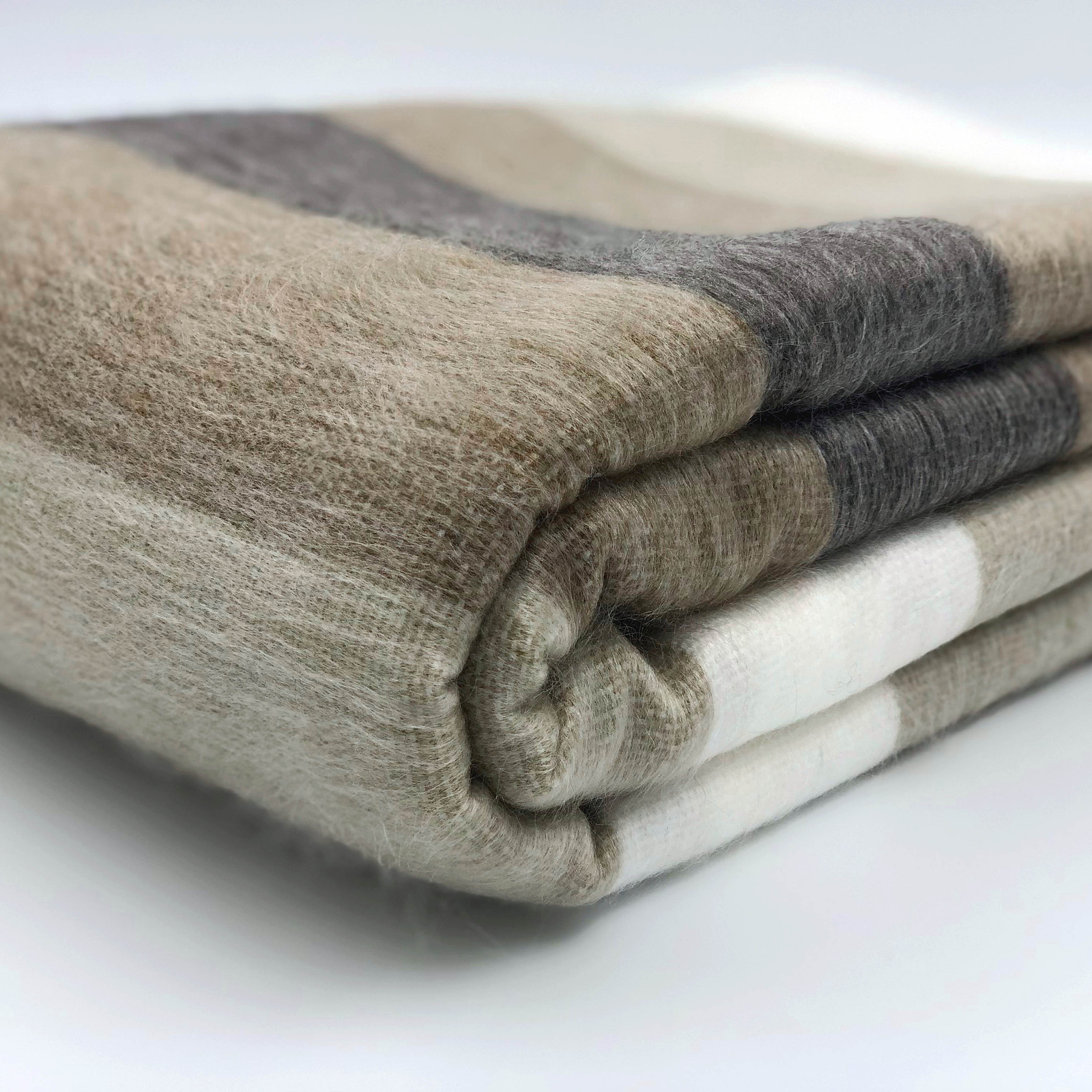 SOFT & WARM ALPACA LLAMA WOOL BLANKET BED SOFA COUCH COVER QUEEN THROW 90"x65" gallery