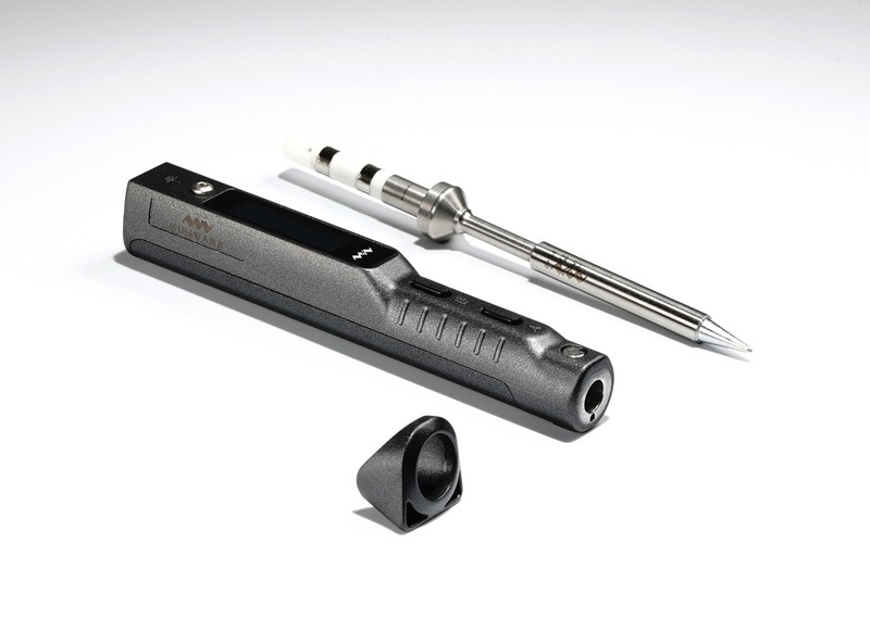 TS101 Miniware Portable Digital OLED Soldering Iron Kit PR-B2 Tip Interface gallery