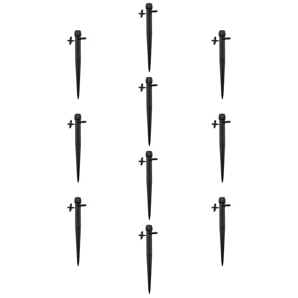 0-14 GPH, 360 °, Adjustable Drip Emitter on Stake (10-Pack) gallery
