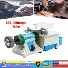 Multifunction Grinder Gem Cutting Machine Desktop Jewelry Grinding Polishing Saw
