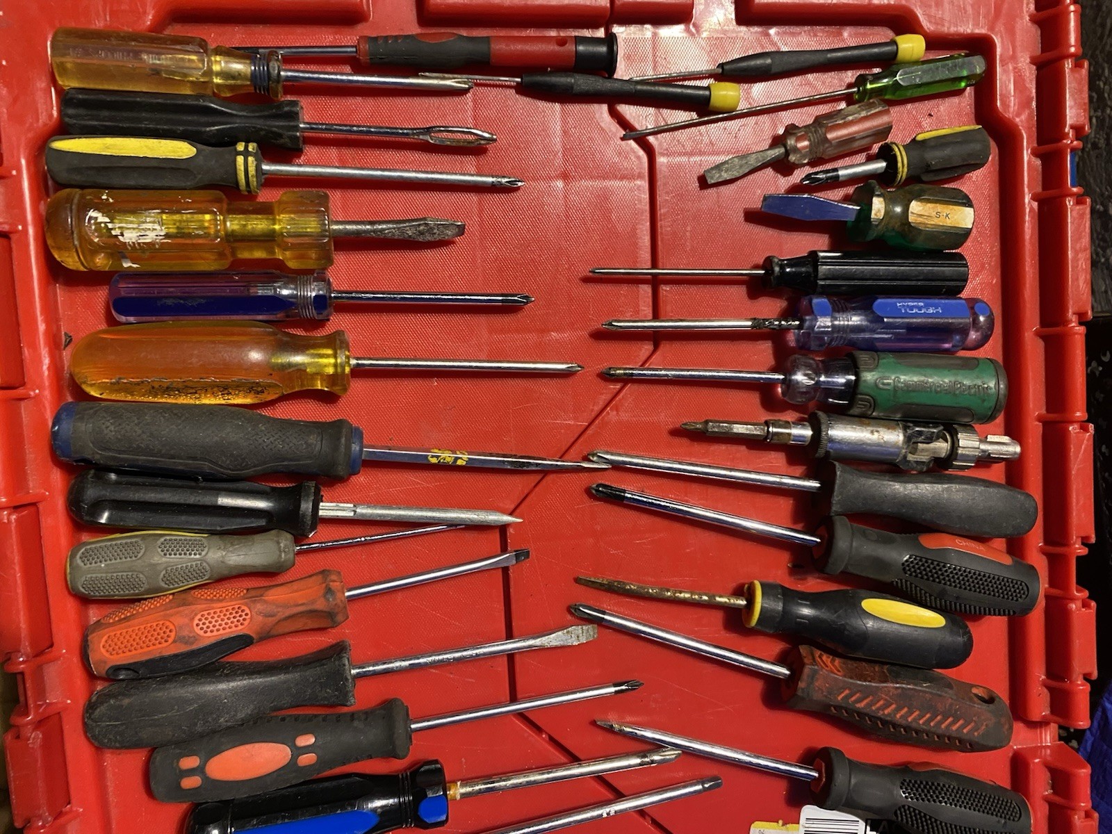 Assorted Screwdriver, Flathead & misc Large Lot Over 45 Pieces gallery