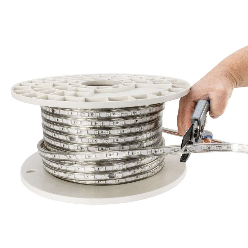 Cool White LED Strip Light - 120 Volt - High Output (SMD 5050) - Custom Cut gallery