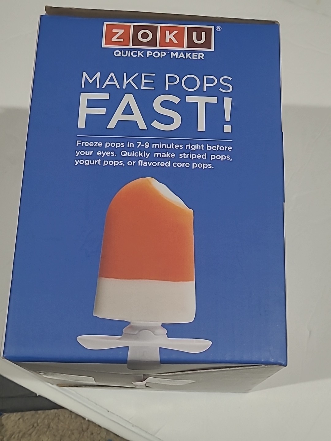 Zoku Quick Pop Maker Up to 3 Pops Fast Freezing NIB. gallery
