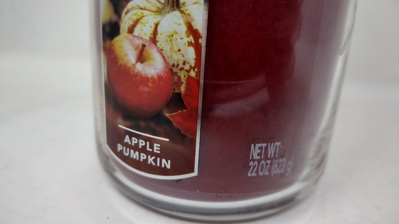 Yankee Candle APPLE PUMPKIN 22 OZ Large Jar Single Wick • Fall Holiday • NEW gallery