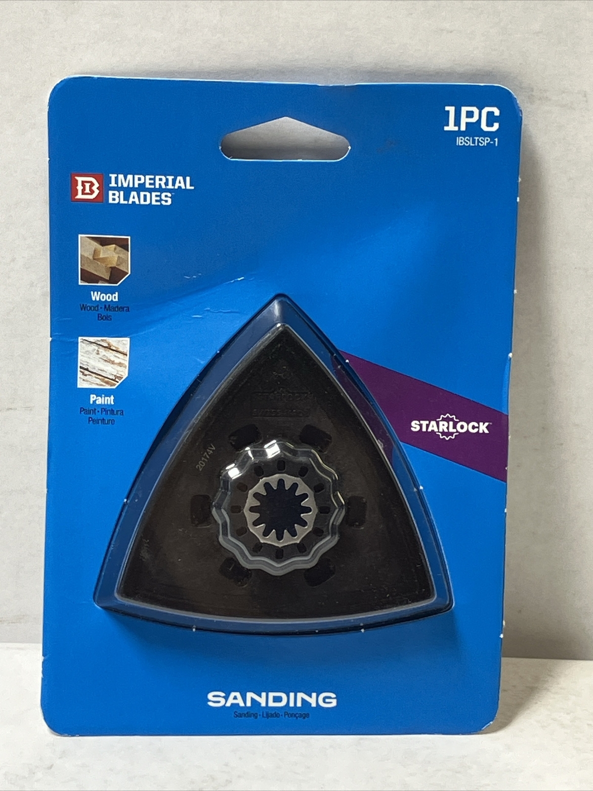 Imperial Blades Starlock Plastic Triangular Oscillating Sanding Pad gallery
