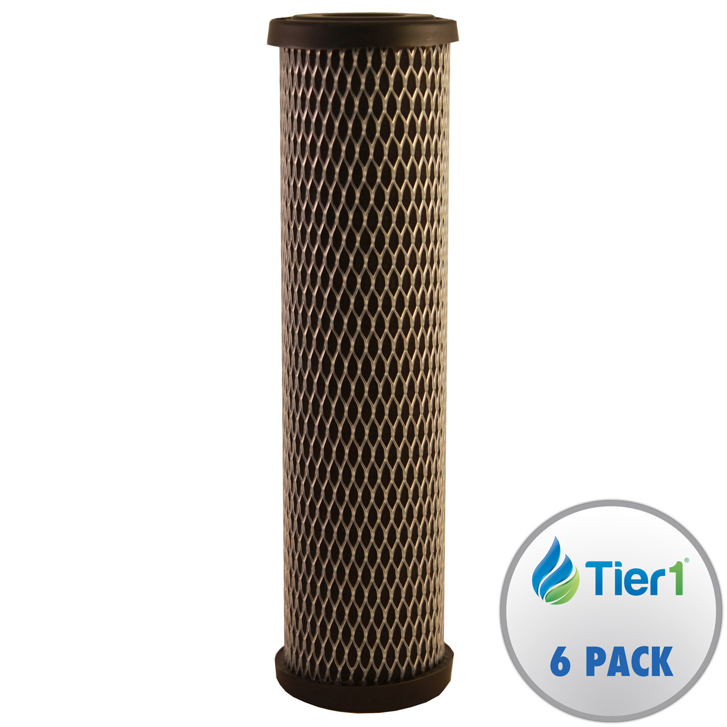 10 x 2.5 Inch 5 Micron Carbon-Impregnated Fabric Water Filter 6 Pack gallery