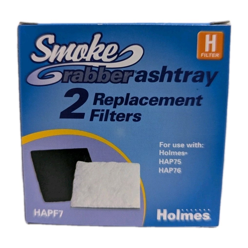 Holmes HAP75 HAP76 Carbon Filters 2-Pack Replacement for Smoke Grabber Ashtray gallery