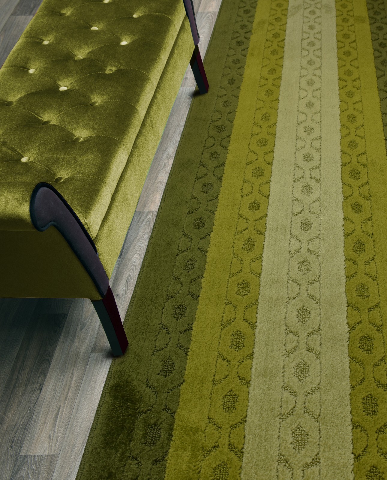 Custom Size Runner Rug, Slip Resistant, 26 Inch Wide X Your Choice of Length gallery
