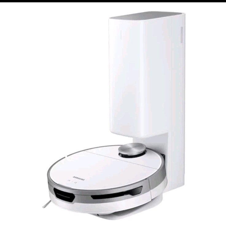 Samsung - Jet Bot+ Robot Vacuum with Clean Station - White - NEW IN BOX! gallery