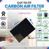 Activated Carbon Filter Sheets 16x48 - 2-Pack for Air Purification gallery