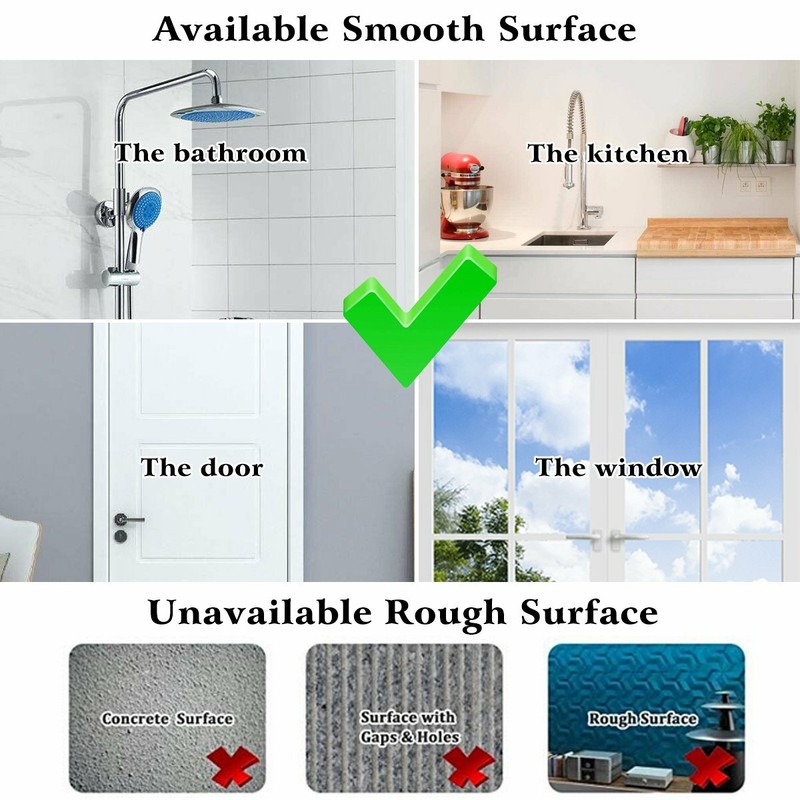 4PCS Heavy Duty Suction Cup Hook Christmas Wreath Suction Cup Wall Hooks Kitchen gallery