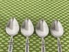 Oneida Community CORONATION Stainless 4 Teaspoons Black Accent Flatware A54G gallery