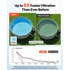 FlashPure 16in Sand Filter Pump, 1 HP 4400 GPH, Built-in Timer, Ready to Use gallery