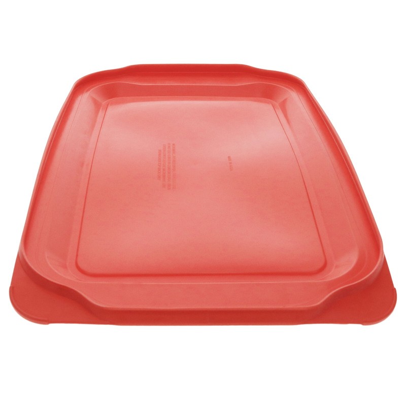 Pyrex 234-PC 4Qt Plastic Rectangular Red Replacement Lid Cover for Glass Dish gallery