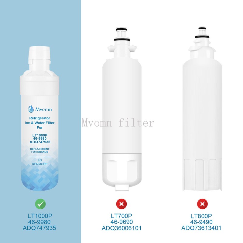 1 PACK Replacement Refrigerator Refresh Water Filter LG LT1000P NSF42 ADQ747935 gallery