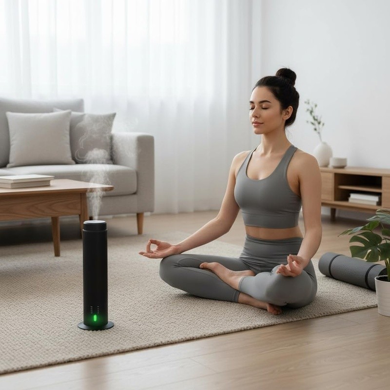 Waterless Essential Oil Diffuser Nano Mist Quiet Operation Timer Auto Shut Off gallery