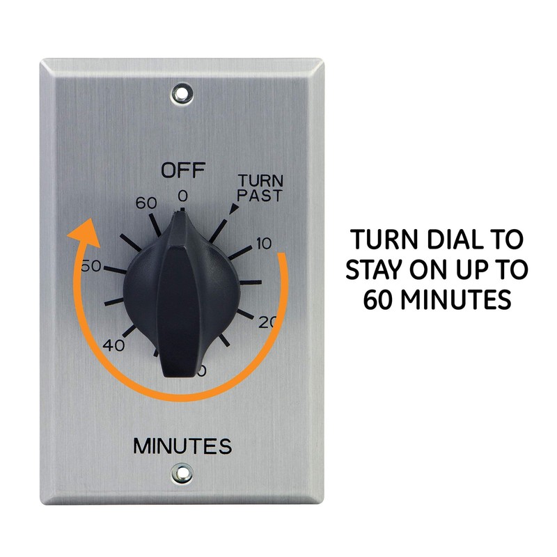 GE 60 Min Mechanical Countdown Timer Switch No Neutral Spring Wound 15305 gallery