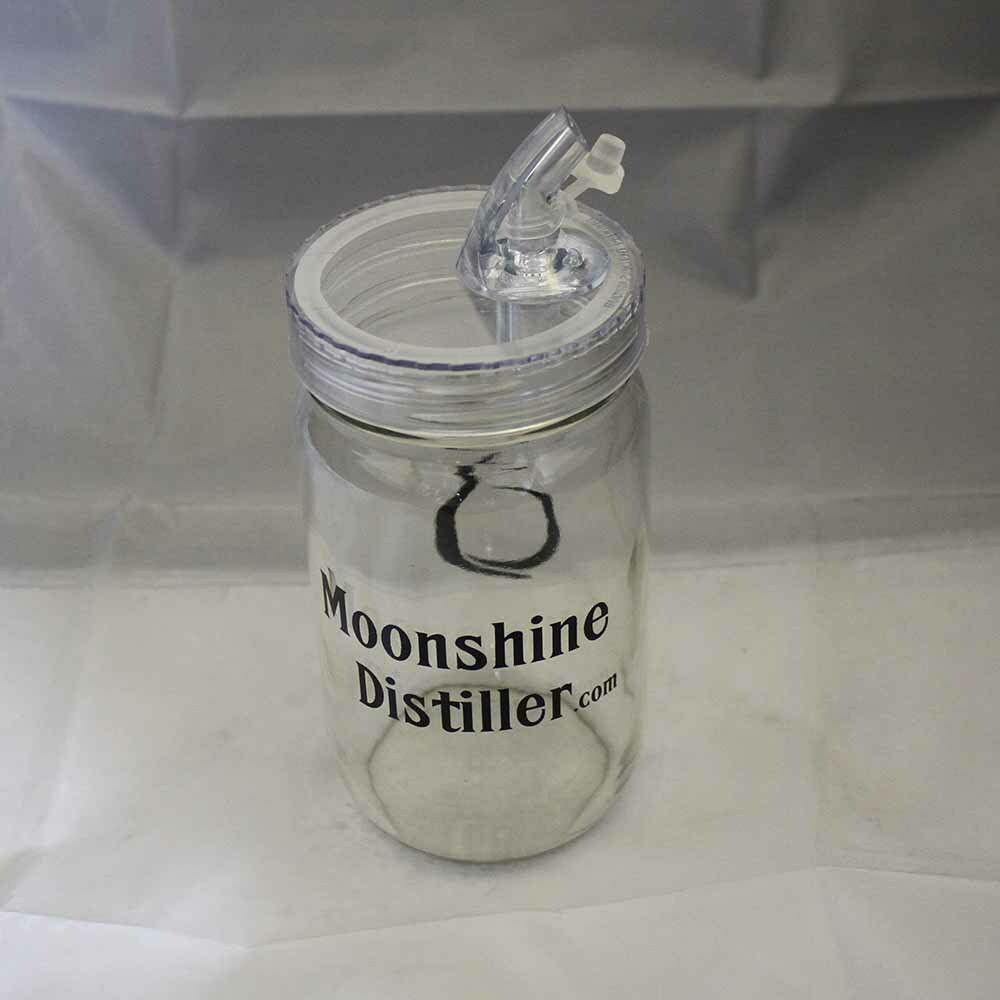 Mason Jar Pour Spout Lid, Regular Size - Single Piece Design for no leaks! gallery