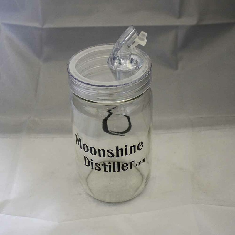 Mason Jar Pour Spout Lid, Regular Size - Single Piece Design for no leaks! gallery