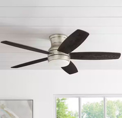 HDC Ashby Park 52″ Brushed Nickel Ceiling Fan LED Color Change Remote