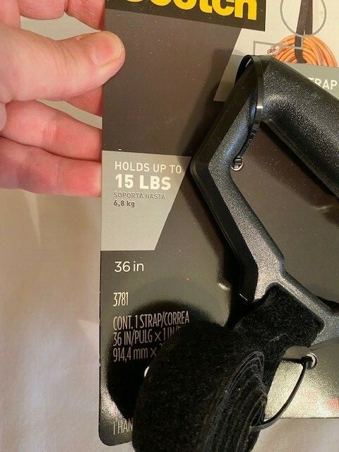 NEW Scotch 3M Carry Handle Strap 36" up to 15 Pounds Easy Transport of Items gallery