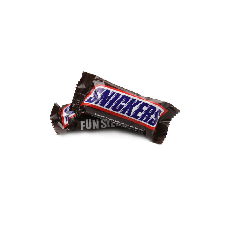 SNICKERS Milk Chocolate, Fun Size Candy Bars - Individually Wrapped (2 Pounds) gallery