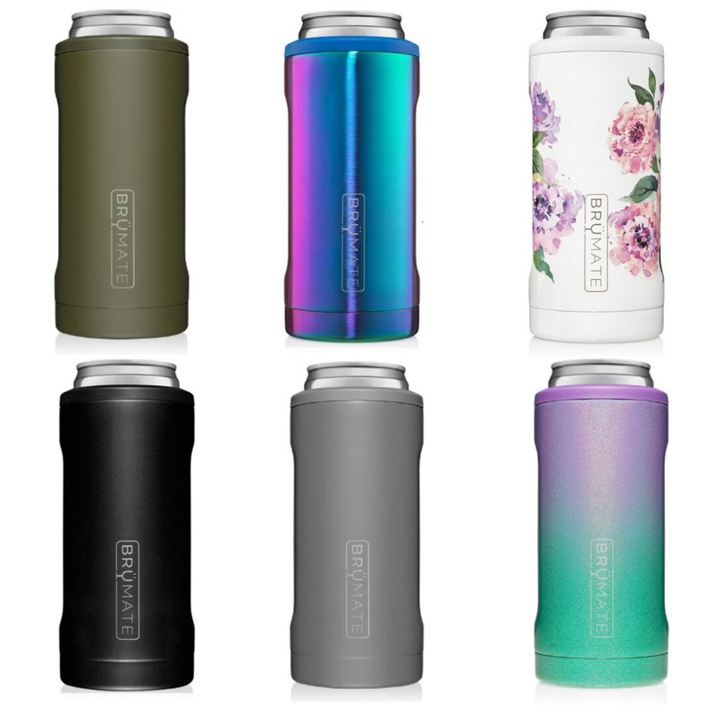 BruMate Hopsulator SLIM 12oz Seltzer Can Cooler Coozie Koozie 20+ Color Options gallery