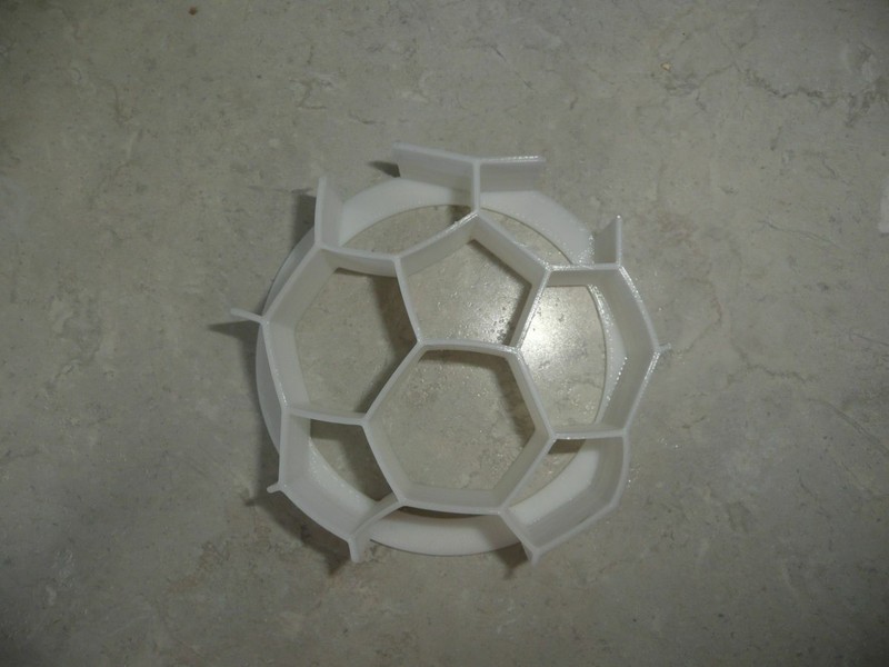 SOCCER BALL DESIGN PATTERN CONCHA CUTTER MEXICAN SWEET BREAD STAMP USA PR4615 gallery