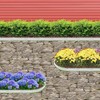 Connectable Garden Landscape Edging - 6.5ft No Dig Lawn Border, 10 White Panels gallery