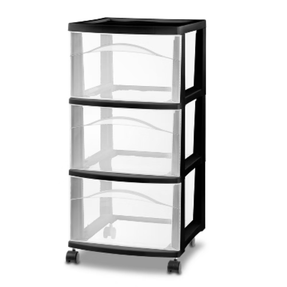 3 Drawer Medium Cart - Multi-purpose storage for lightweight items in any room gallery