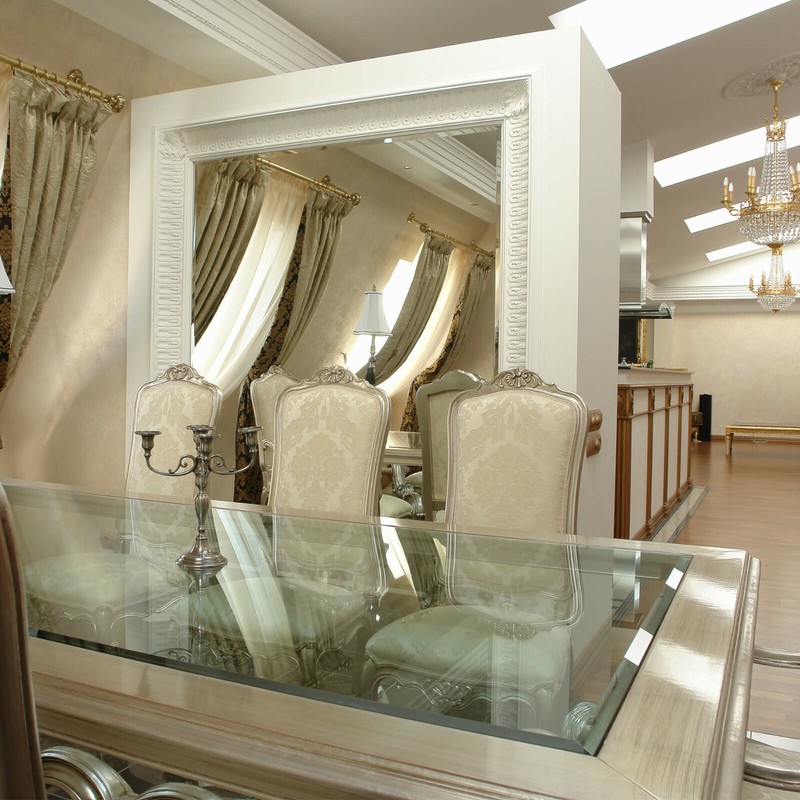 Glass Table Top Rectangle Beveled Polished Clear Tempered Glass Top Dining Table gallery