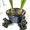 Vintage FROG Planter Pot Feet Risers 4" Length X 3" Set Of 3 gallery
