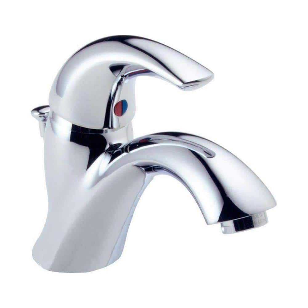 Delta Classic Single Hole Single-Handle Bathroom Faucet in Chrome (583LF-WF) gallery
