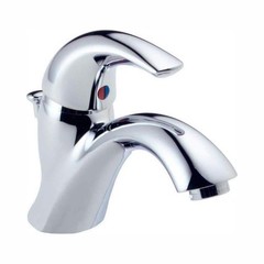 Delta Classic Single Hole Single-Handle Bathroom Faucet in Chrome (583LF-WF)