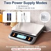 88lb Commercial Digital Kitchen Scale 40kg/1g, with 6 Units Grey 88 lb (40 kg) gallery