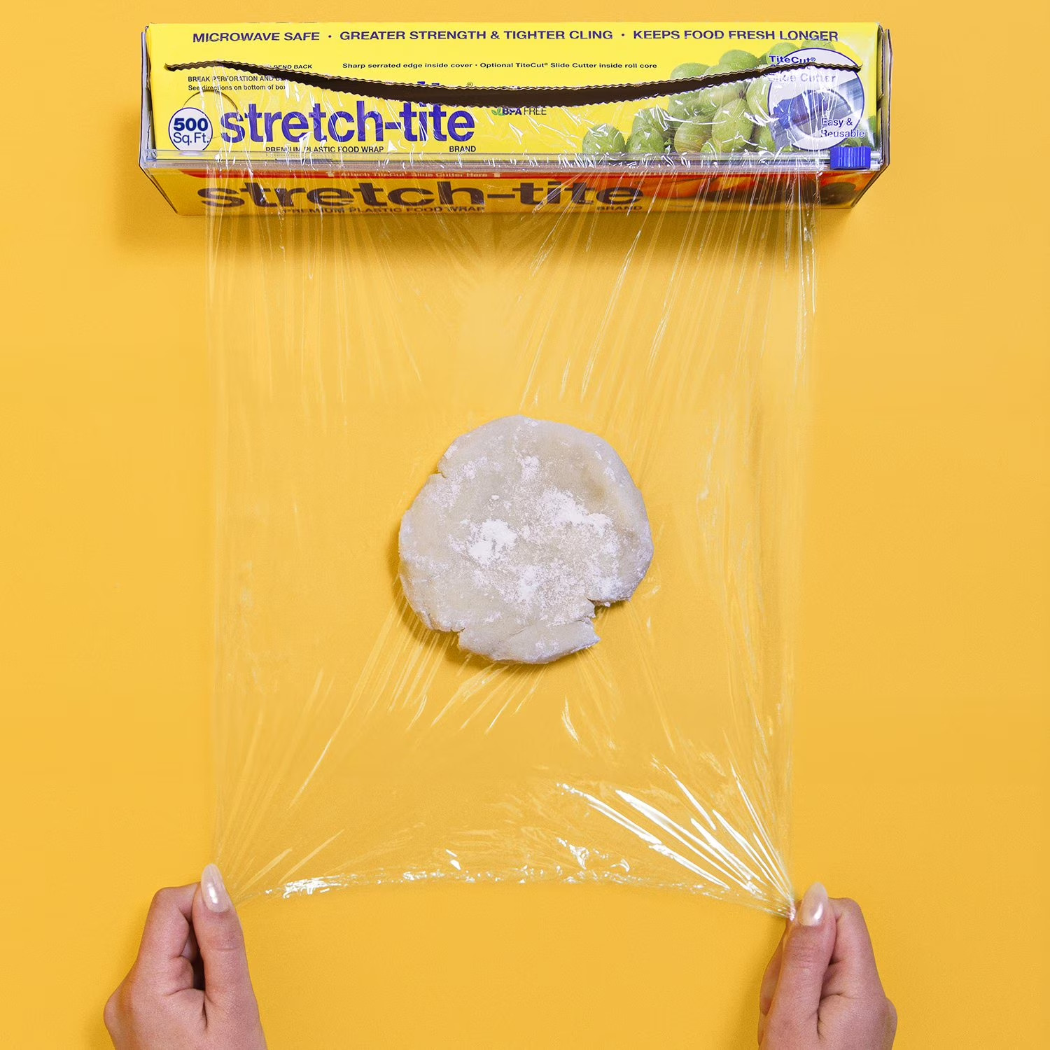 stretch-tite Premium Plastic Food Wrap, 500 sq. ft., 2 pk. gallery