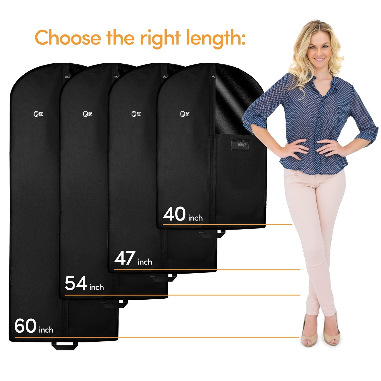 Luxury Storage Garment Bag for Long Coat Fur Mink Gown Vestment and Choir gallery