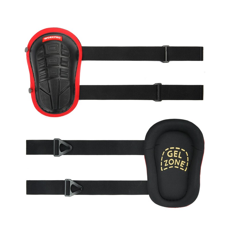 WORKPRO Knee Pads Adjustable With Heavy Duty Foam Padding and Gel Core Knee Pads gallery