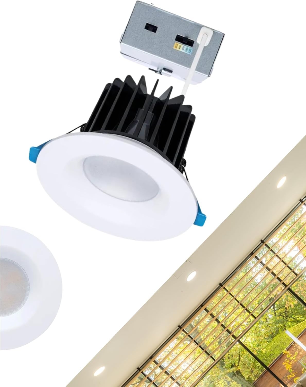 Satco S11670 - 16/20/24 Watt LED Remote Driver Downlight (1, 2, 6 or 12 PK) gallery