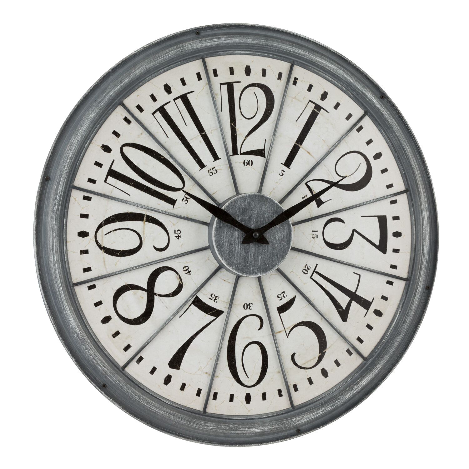 404-3950 La Crosse Clock Co. 20" Decorative Metal Analog Wall Clock gallery