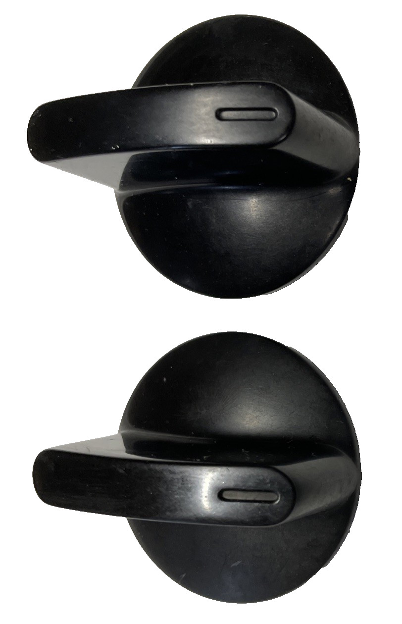 WE01X1206 (2Set) Control Knobs-General Electric, Hotpoint Washer/Dryer-OEM-Used gallery
