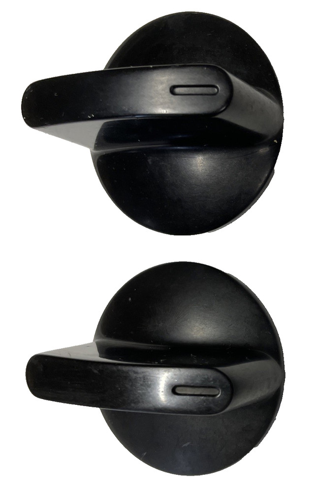 WE01X1206 (2Set) Control Knobs-General Electric, Hotpoint Washer/Dryer-OEM-Used