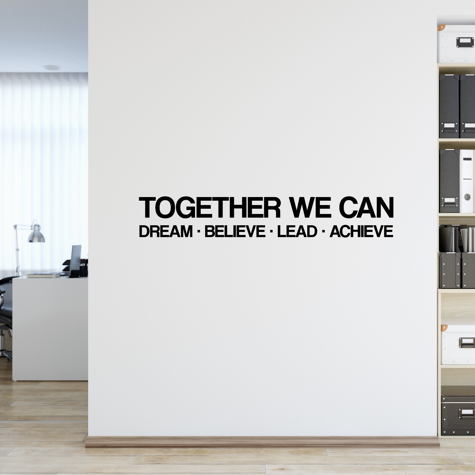 Teamwork Motivational and Inspirational Office Wall Decal Sticker Vinyl Quote gallery